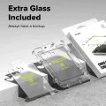 Протектор за Samsung Galaxy Z Flip7 - Cover Display Easy Slide Tempered Glass Pro (2 броя) - Прозрачен