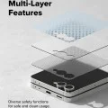 Протектор за Samsung Galaxy Z Flip7 - Cover Display Easy Slide Tempered Glass Pro (2 броя) - Прозрачен
