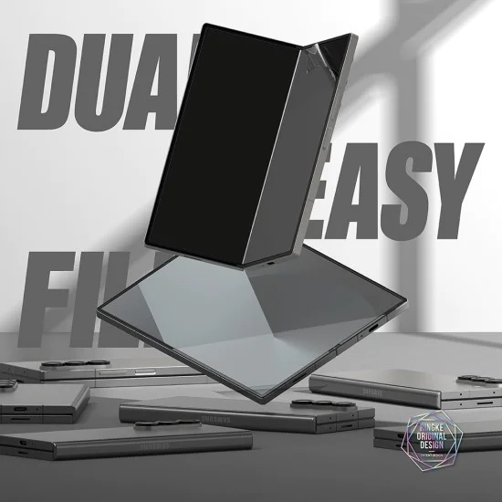 Протектор за Samsung Galaxy Z Fold6 (комплект 2) - Ringke Dual Easy Full - Clear