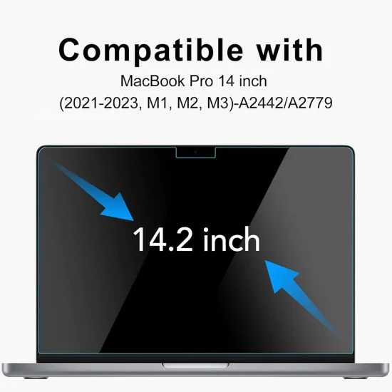 Протектор за Синя светлина - Techsuit - VisionProX Anti - MacBook Pro 14 2023
