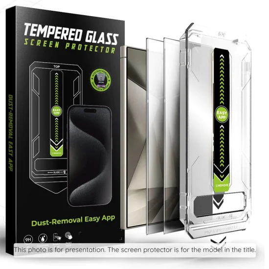 Протектор – TitanGlass CrystalHD (2 бр.) – Samsung Galaxy S25 FE – Techsuit – Privacy