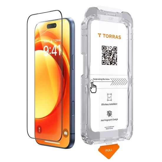 Протектор Torras - HD Shield - iPhone 18 Pro Max / iPhone 17 Pro Max - Прозрачен