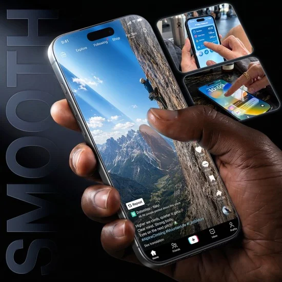 Протектор Torras - HD Shield - iPhone 18 Pro / iPhone 17 Pro - Прозрачен