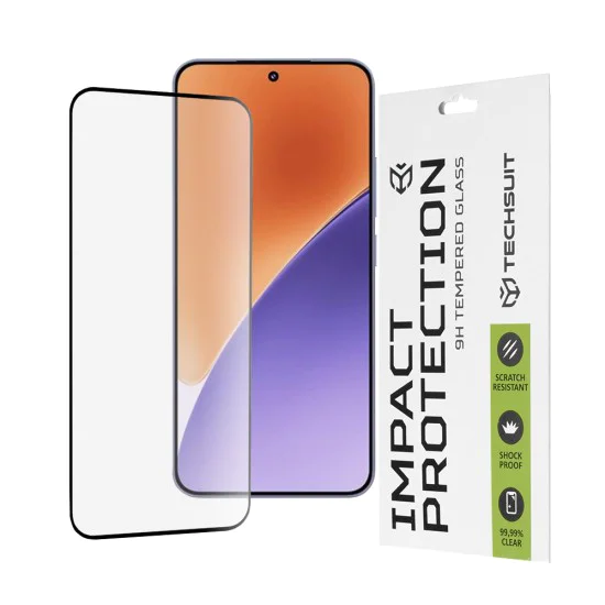 Протектор за Xiaomi 15 - 111D Full Cover / Full Glue Glass - черен