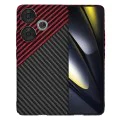 Протектор за Xiaomi Poco F6 - Carbonite FiberShell - Red Vortex