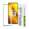 Протектор за Xiaomi Poco X3 / Poco X3 NFC / Poco X3 Pro - 111D Full Cover / Full Glue Glass - черен