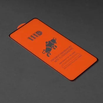 Протектор за Xiaomi Poco X3 / Poco X3 NFC / Poco X3 Pro - 111D Full Cover / Full Glue Glass - черен