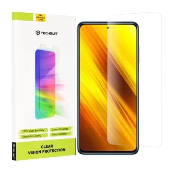 Протектор за Xiaomi Poco X3 / Poco X3 NFC / Poco X3 Pro - Clear Vision Glass - Прозрачен