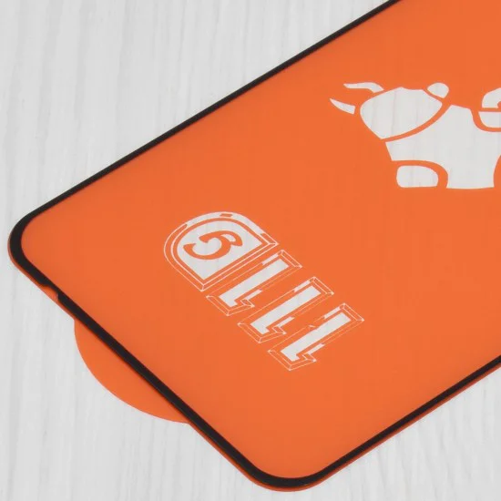 Протектор за Xiaomi Redmi 12 4G / 12 5G / 13 / Poco M6 4G - 111D Full Cover / Full Glue Glass - Черно