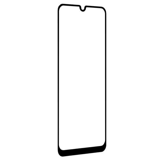 Протектор за Xiaomi Redmi 12C - 111D Full Cover / Full Glue Glass - Черен
