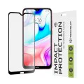 Протектор за Xiaomi Redmi 8 / Redmi 8A - 111D Full Cover / Full Glue Glass - Черен