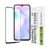 Протектор за Xiaomi Redmi 9 / Redmi 9A / Redmi 9AT / Redmi 9C / Redmi 9C NFC / Redmi 10A - 111D Full Cover / Full Glue Glass - черен