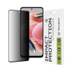 Протектор за Xiaomi Redmi Note 12 4G / 12 5G / Poco X5 - 111D Privacy Full Glue - Черен