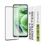 Протектор за Xiaomi Redmi Note 12 5G / Note 12 4G / Poco X5 - 111D Full Cover / Full Glue Glass - Черен