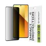 Протектор за Xiaomi Redmi Note 13 5G - 111D Privacy Full Glue - Черен
