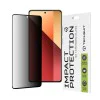 Протектор за Xiaomi Redmi Note 13 Pro 4G / Poco M6 Pro 4G - 111D Privacy Full Glue - Черен
