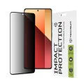 Протектор за Xiaomi Redmi Note 13 Pro 4G / Poco M6 Pro 4G - 111D Privacy Full Glue - Черен