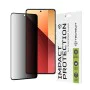 Протектор за Xiaomi Redmi Note 13 Pro 4G / Poco M6 Pro 4G - 111D Privacy Full Glue - Черен