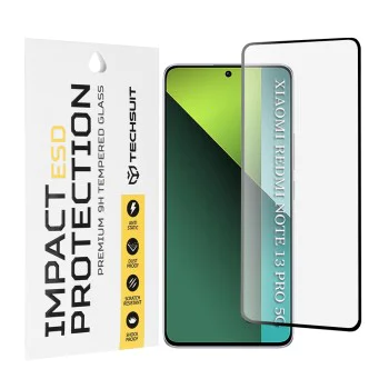 Протектор за Xiaomi Redmi Note 13 Pro 5G / Poco X6 - ESD Glass - черен