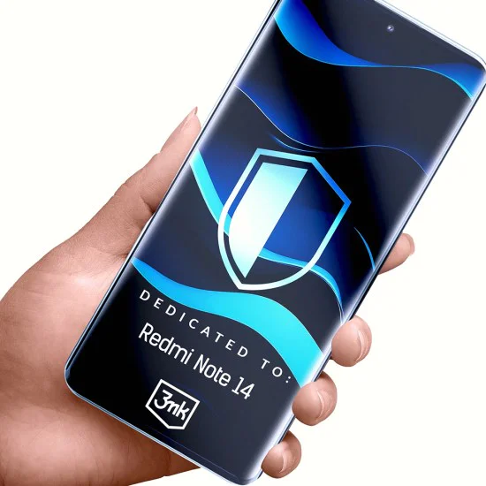 Протектор за Xiaomi Redmi Note 14 4G (Standard) – 3mk FlexibleGlass – Прозрачен