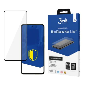 Протектор за Xiaomi Redmi Note 14 Pro 4G / 14 Pro 5G / 14 Pro+ 5G – 3mk HardGlass Max Lite Tempered – Черен