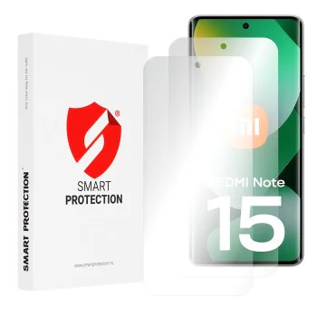 Протектор за Xiaomi Redmi Note 15 4G - Premium Classic (2 pack) - Smart Protection - Прозрачен