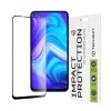 Протектор за Xiaomi Redmi Note 9 / Redmi 10X 4G - 111D Full Cover / Full Glue Glass - Черен