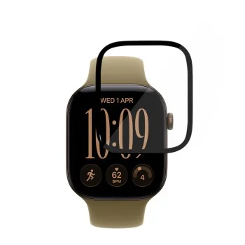 Протектор за дисплей за Apple Watch 12 42mm Nano Flex (2 броя) - Techsuit - Черен