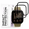 Протектор за дисплей за Apple Watch 12 42mm Nano Flex (2 броя) - Techsuit - Черен