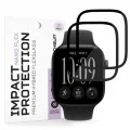 Протектор за дисплей за Apple Watch 12 46mm Nano Flex (2 броя) - Techsuit - Черен