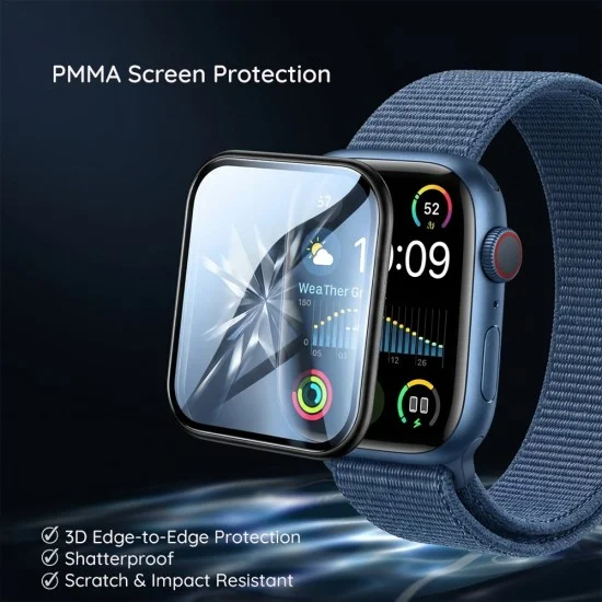 Протектор за дисплей за Huawei Watch GT 7 Pro 46mm Nano Flex (2 броя) - Techsuit - Черен