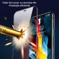 Протектор за дисплей за Oppo A7 Pro Max 111D Full Cover / Full Glue Glass - Techsuit - Черен