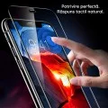 Протектор за дисплей за Oppo A7 Pro Max 111D Full Cover / Full Glue Glass - Techsuit - Черен