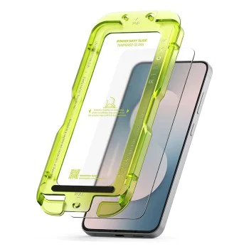 Протектор за дисплей – Ringke Easy Slide Tempered Glass (2 pack) – Samsung Galaxy S25 FE – Прозрачен