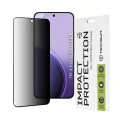 Протектор за дисплей – Techsuit 111D Privacy Full Glue – Oppo Reno14 F / Reno14 FS 5G – Черен