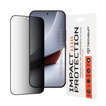 Протектор за дисплей за Xiaomi Poco F9 Ultra - Techsuit 111D Full Glue - Privacy