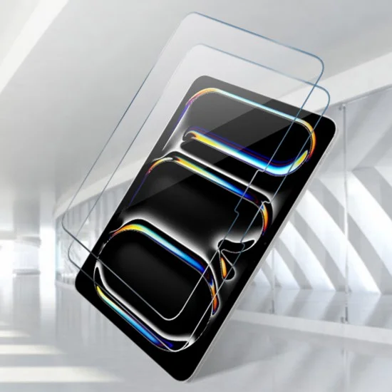Протектор за дисплей за iPad Mini (2026) ArmorGlass CrystalHD (2 броя) - Techsuit - Прозрачен