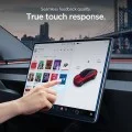 Протектор за екран Spigen Glas.tR EZ-FIT (AGL10654) - Tesla Model Y (2026/2025) / Model 3 (2026/2025/2024) - Черен