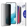 Протектор за фолио за Samsung Galaxy S22 5G - Dux - Ducis закалено стъкло за поверителност - черен
