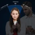 Протектор за фолио за Samsung Galaxy S22 5G - Dux - Ducis закалено стъкло за поверителност - черен