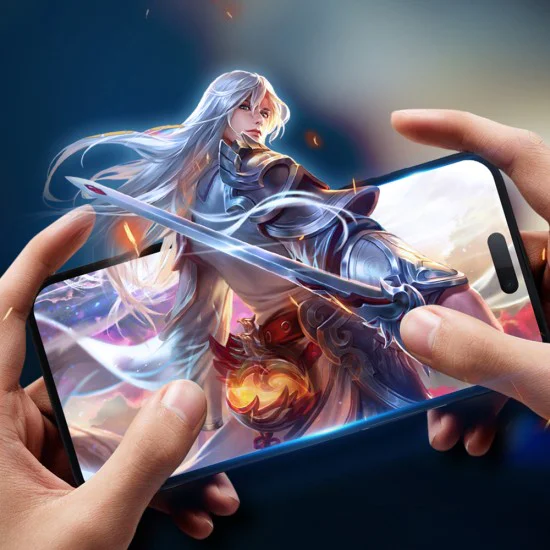 Протектор за фолио за Samsung Galaxy S22 5G - Dux - Ducis закалено стъкло за поверителност - черен