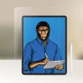 Протектор за iPad 10 (2022) 10.9 - Специален протектор за екран за писане - Матово Прозрачен