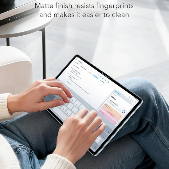 Протектор за iPad Air 11 (2024 / 2025 / 2026) - Paper-Feel UltraFit Tray (2 pack) - ESR - Прозрачен
