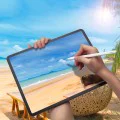 Протектор за iPad Air 13 (2024) - Специален протектор за екран за писане - Прозрачен мат