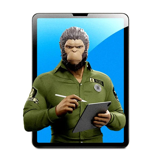 Протектор за iPad Pro 11 (2024) - Специален протектор за екран за писане - Прозрачен мат