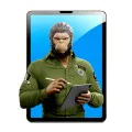 Протектор за iPad Pro 13 (2024) - Специален протектор за екран за писане - Прозрачен мат