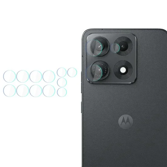 Протектор за камера 3mk Lens Protection (4 броя в комплект) - Motorola Edge 70 Max - Прозрачен
