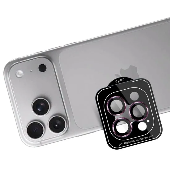 Протектор за камера 3mk Lens Protection Pro - iPhone 18 Pro / iPhone 18 Pro Max - Бордо