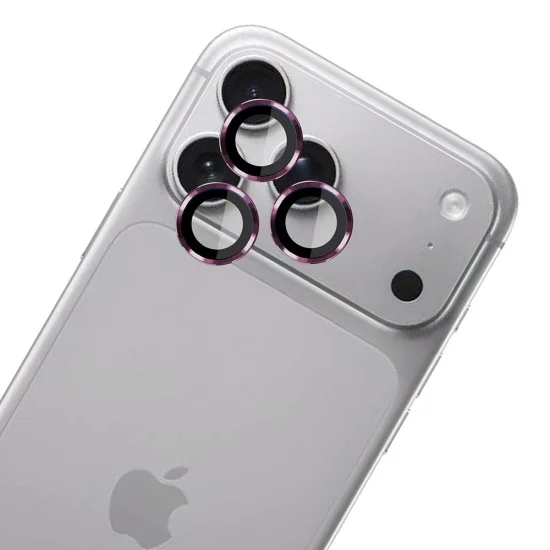 Протектор за камера 3mk Lens Protection Pro - iPhone 18 Pro / iPhone 18 Pro Max - Бордо