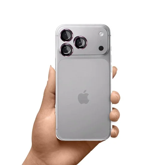 Протектор за камера 3mk Lens Protection Pro - iPhone 18 Pro / iPhone 18 Pro Max - Бордо
